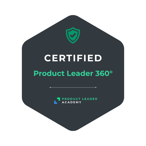 Certified Product Leader 360 badge